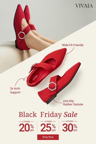 flats, ballet flats, pointed toe flats, dress shoes, women's shoes, slip on shoes, work flats, sale promotion, minimalist, bold, red, neutral, black friday